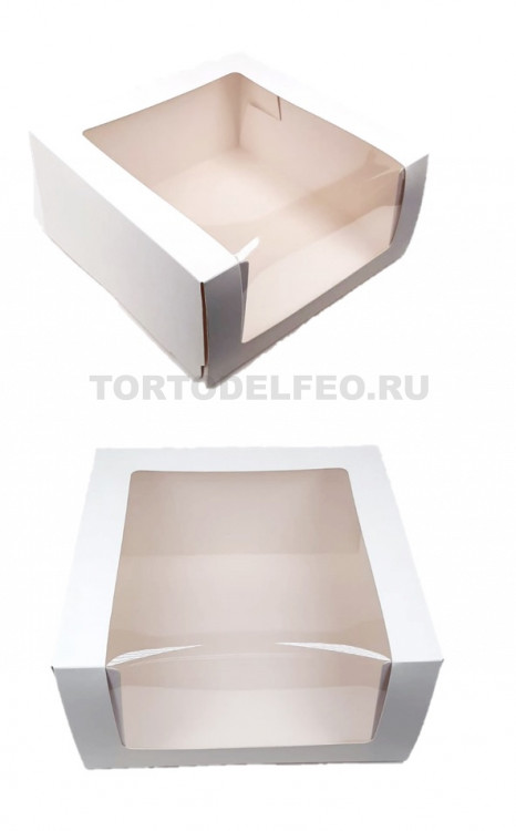 Коробка для торта (10шт)  225*225*11см